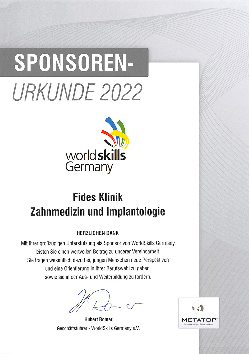 Urkunde 2022